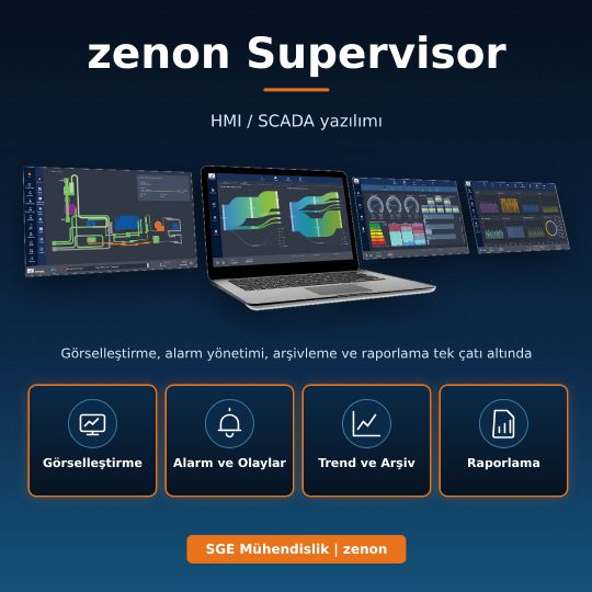 zenon Supervizor Scada Yaz�l�m�, Genel Ama�l� Scada Yaz�l�m�